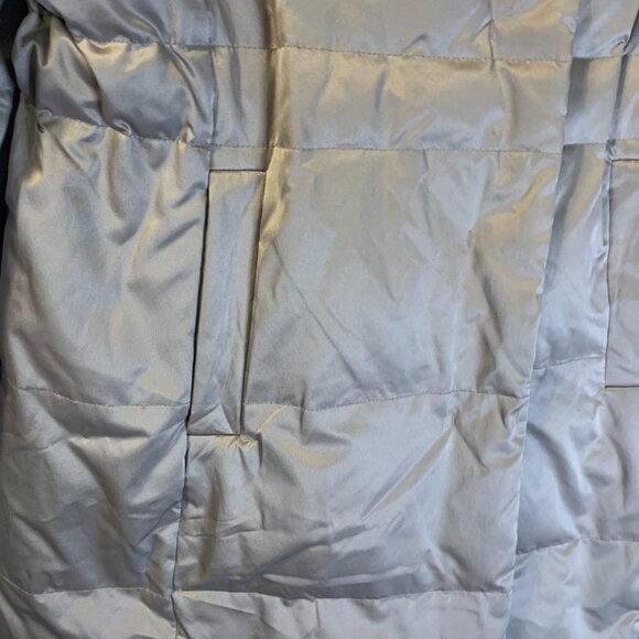 J Jill Women's Down Puffer Jacket Size SP PS Petite Small Gold High Neck Winter - Picture 4 of 10